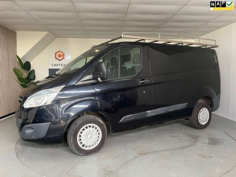 Zwart Gebruikt 2013 Ford Transit Custom Trend Van | € 8.500 (Super prijs) - Afbeelding 1/4