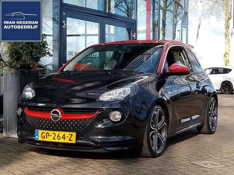 Zwart Gebruikt 2015 Opel Adam S Hatchback | € 9.990 (Duur) - Afbeelding 1/3