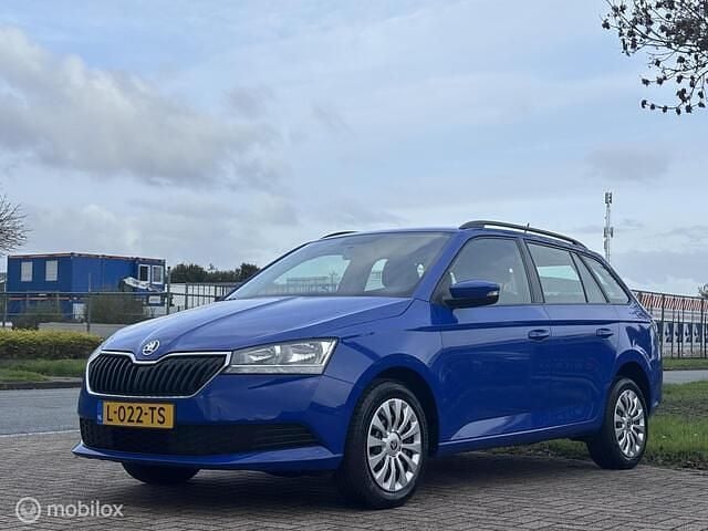 Blauw Gebruikt 2021 Skoda Fabia Active Hatchback | € 11.900 (Goede deal) - Afbeelding 1/4