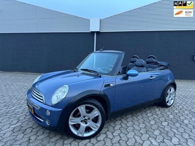 Occasion Mini Cooper Cabriolet Chili 116 PK (85 kW) 2004 Blauw Cabriolet