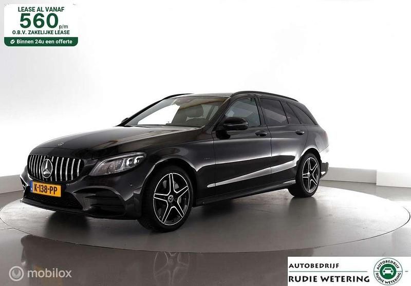 Grijs Gebruikt 2021 Mercedes C300e Business Stationwagen | € 34.950 (Eerlijke prijs) - Afbeelding 1/4