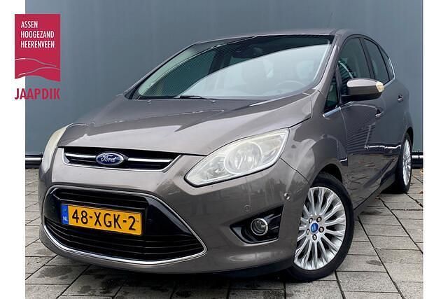 Bruin Gebruikt 2012 Ford C-MAX Titanium MPV | € 2.999 - Afbeelding 1/4