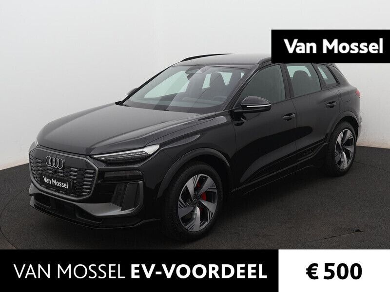 Zwart Gebruikt 2024 Audi Q6 e-tron Sport SUV | € 74.900 - Afbeelding 1/4