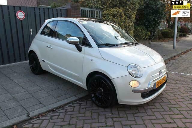 Beige Gebruikt 2008 Fiat 500 Lounge Hatchback | € 5.499 (Duur) - Afbeelding 1/4