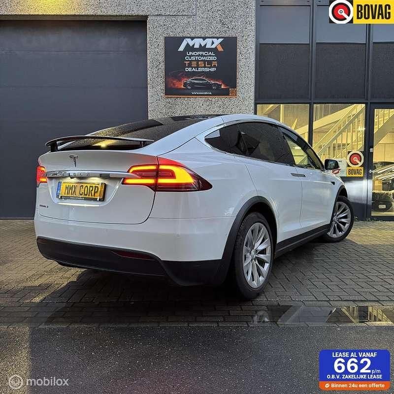 Grijs Gebruikt 2020 Tesla Model X SUV | € 49.999 - Afbeelding 1/4