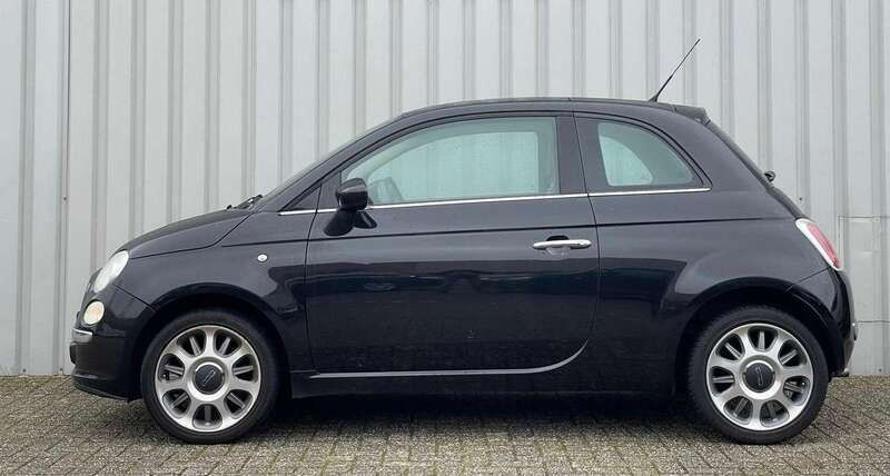 Zwart Gebruikt 2011 Fiat 500 Pop Hatchback | € 3.950 (Super prijs) - Afbeelding 1/4