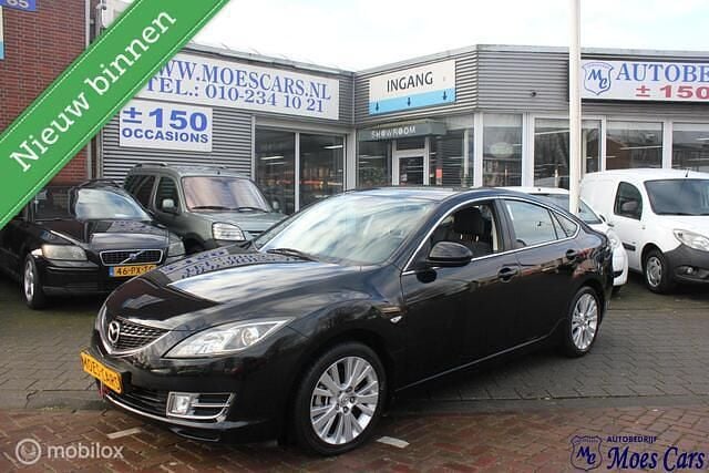 Zwart Occasion 2008 Mazda 6 Hatchback | € 3.950 (Goede deal) - Afbeelding 1/4