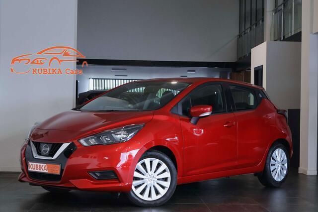 Rood Gebruikt 2021 Nissan Micra Tekna Hatchback | € 11.499 (Super prijs) - Afbeelding 1/4