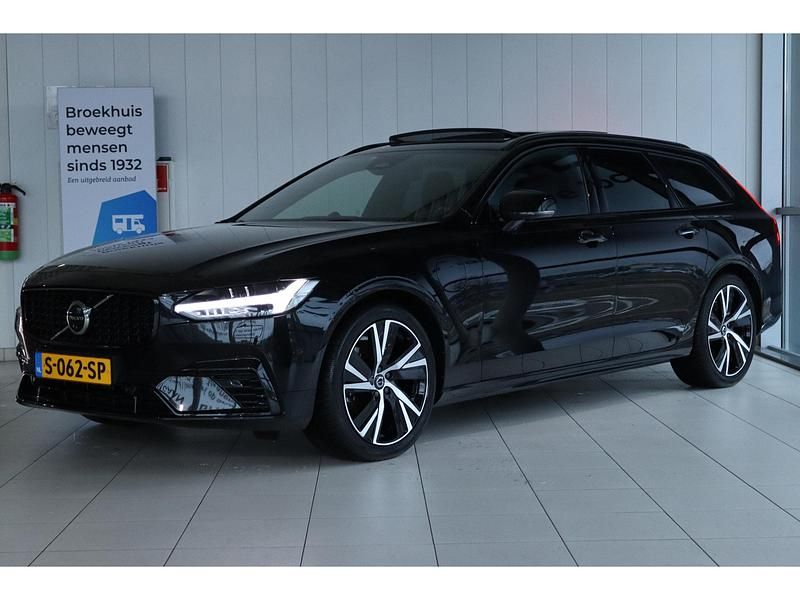 Occasion Volvo V90 Ultimate 350 PK (257 kW) 2023 Zwart Stationwagen