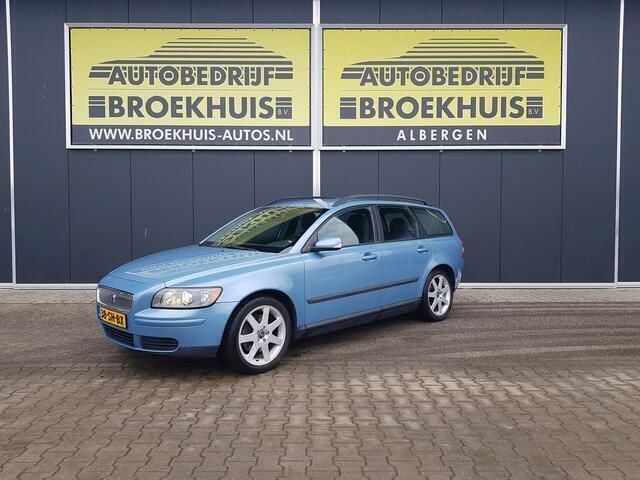 Blauw Gebruikt 2006 Volvo V50 Momentum Stationwagen | € 1.500 (Super prijs) - Afbeelding 1/4