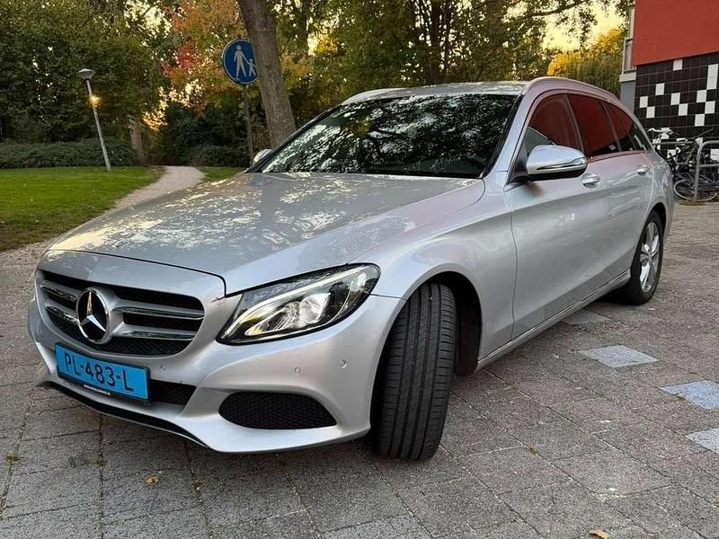 Zilver Gebruikt 2016 Mercedes C220 Ambition Stationwagen | € 12.950 (Duur) - Afbeelding 1/4