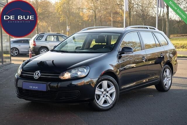 Zwart Gebruikt 2011 VW Golf VI Executive Stationwagen | € 5.911 (Eerlijke prijs) - Afbeelding 1/4