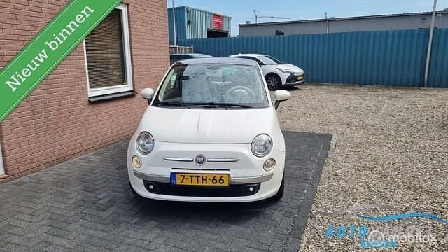 Wit Gebruikt 2012 Fiat 500 Lounge Hatchback | € 4.750 (Goede deal) - Afbeelding 1/4
