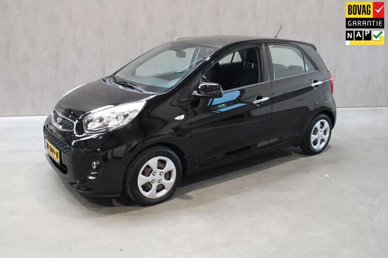 Zwart Gebruikt 2016 Kia Picanto Hatchback | € 8.995 (Eerlijke prijs) - Afbeelding 1/4