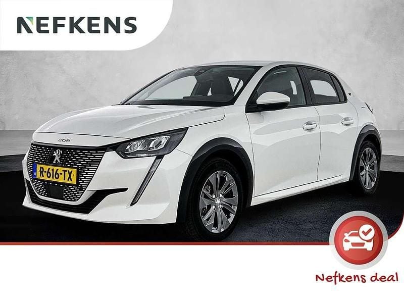 Wit Gebruikt 2021 Peugeot e-208 Allure Hatchback | € 15.925 (Goede deal) - Afbeelding 1/3