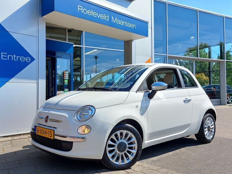 Wit Gebruikt 2014 Fiat 500 Easy Hatchback | € 7.950 (Eerlijke prijs) - Afbeelding 1/3