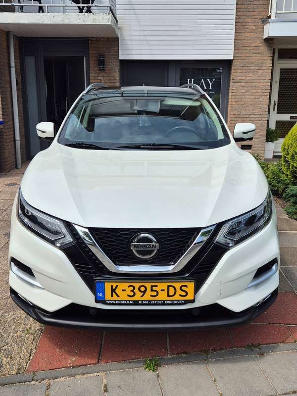 Wit Gebruikt 2019 Nissan Qashqai Tekna SUV | € 18.500 (Eerlijke prijs) - Afbeelding 1/4