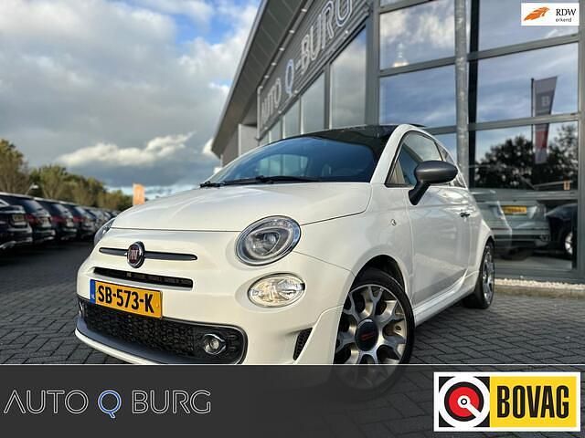Wit Gebruikt 2017 Fiat 500S Lounge Hatchback | € 9.950 (Iets duurder) - Afbeelding 1/4