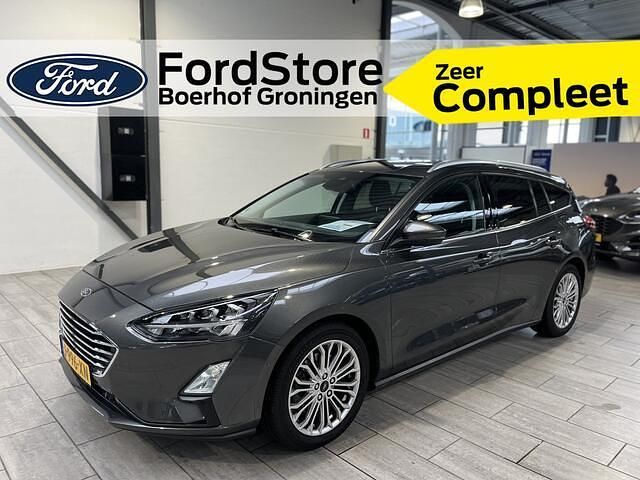 Grijs Gebruikt 2020 Ford Focus Business Edition Stationwagen | € 18.950 (Eerlijke prijs) - Afbeelding 1/4