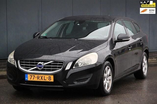 Zwart Gebruikt 2011 Volvo V60 Kinetic Stationwagen | € 5.750 (Goede deal) - Afbeelding 1/4