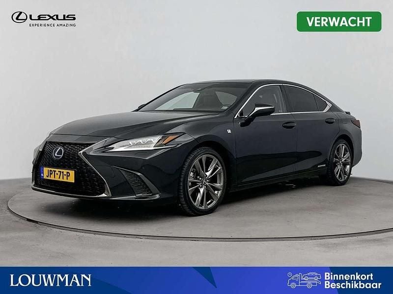 Zwart Gebruikt 2021 Lexus ES300 Sport Line Sedan | € 40.950 (Super prijs) - Afbeelding 1/4
