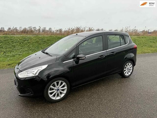 Zwart Occasion 2015 Ford B-MAX Titanium MPV | € 5.895 (Eerlijke prijs) - Afbeelding 1/4