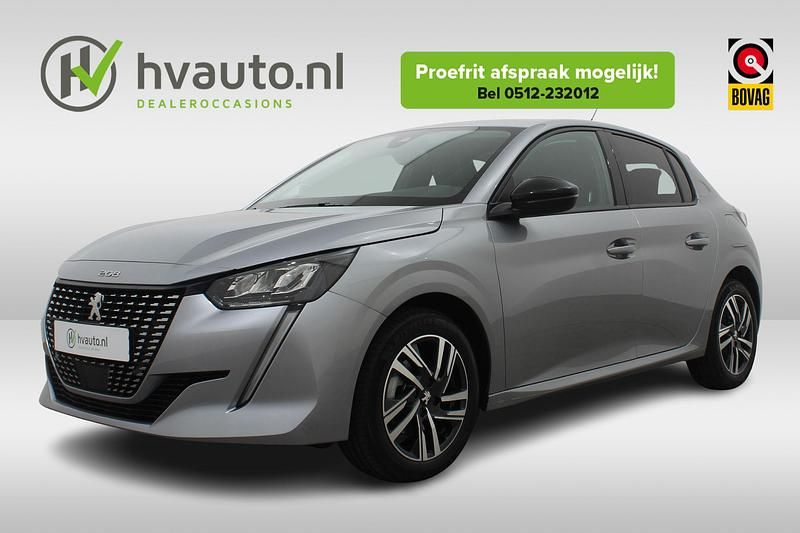 Grijs Gebruikt 2024 Peugeot 208 Allure Hatchback | € 17.900 (Eerlijke prijs) - Afbeelding 1/4