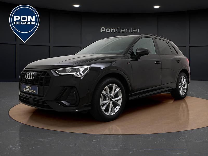 Zwart Gebruikt 2023 Audi Q3 Sport SUV | € 38.450 (Eerlijke prijs) - Afbeelding 1/3