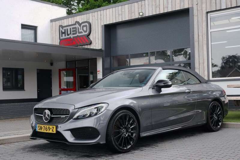 Grijs, metallic lak Gebruikt 2017 Mercedes C43 AMG AMG Cabriolet | € 45.750 (Eerlijke prijs) - Afbeelding 1/4