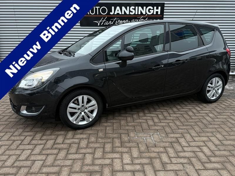 Zwart Occasion 2014 Opel Meriva Design Edition MPV | € 7.250 (Eerlijke prijs) - Afbeelding 1/4