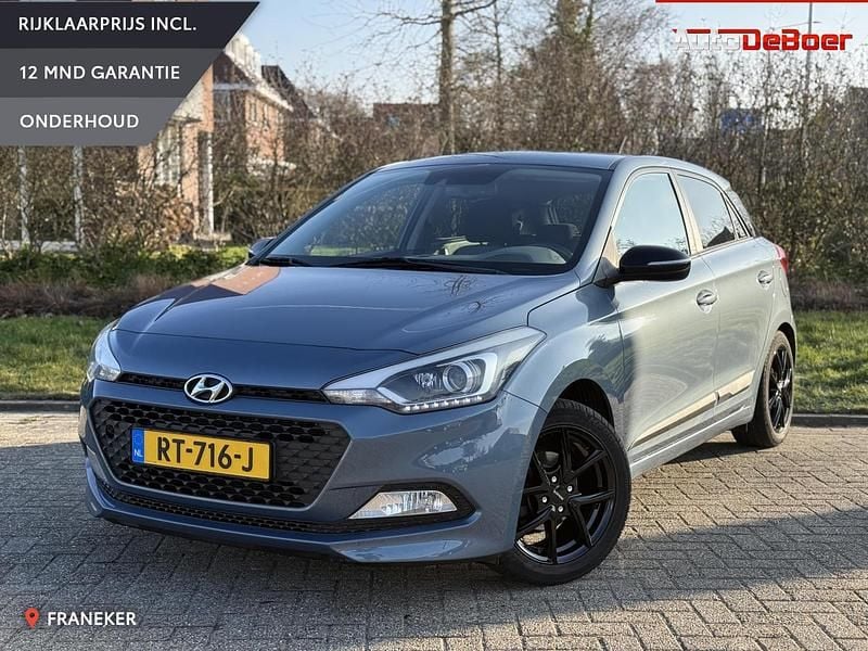 Blauw Occasion 2018 Hyundai i20 Edition Hatchback | € 10.995 (Goede deal) - Afbeelding 1/4
