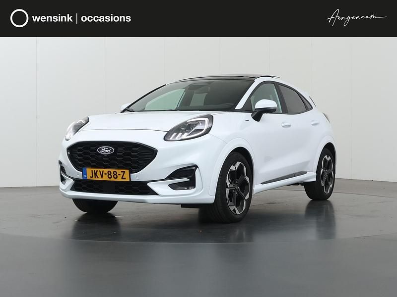 Wit Occasion 2025 Ford Puma ST-Line X SUV | € 32.830 (Duur) - Afbeelding 1/4