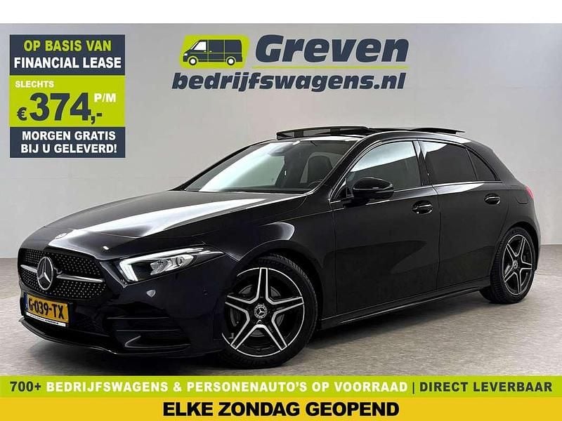 Zwart Gebruikt 2020 Mercedes A180 AMG Hatchback | € 22.900 (Eerlijke prijs) - Afbeelding 1/4