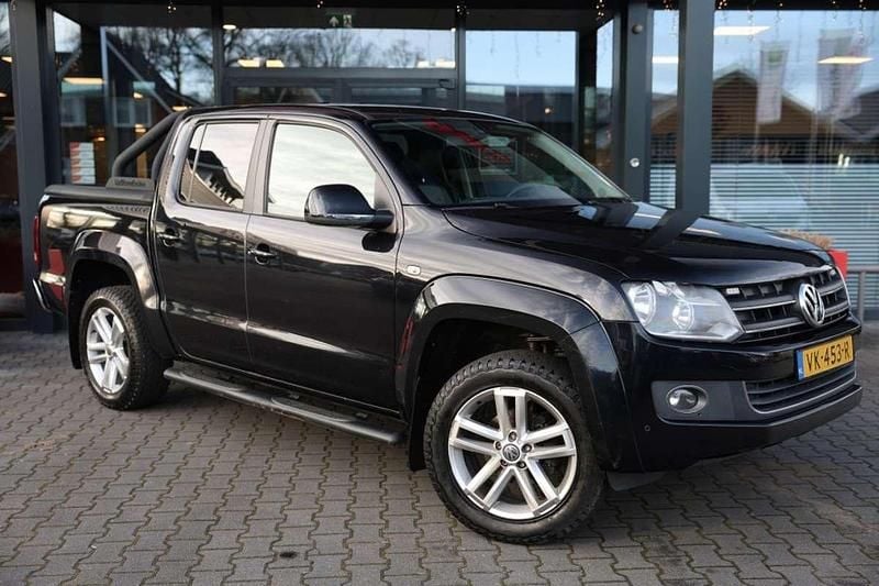 Zwart Gebruikt 2014 VW Amarok Highline Pickup | € 18.144 (Goede deal) - Afbeelding 1/4