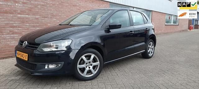 Zwart Gebruikt 2009 VW Polo Trendline Hatchback | € 3.600 (Goede deal) - Afbeelding 1/4