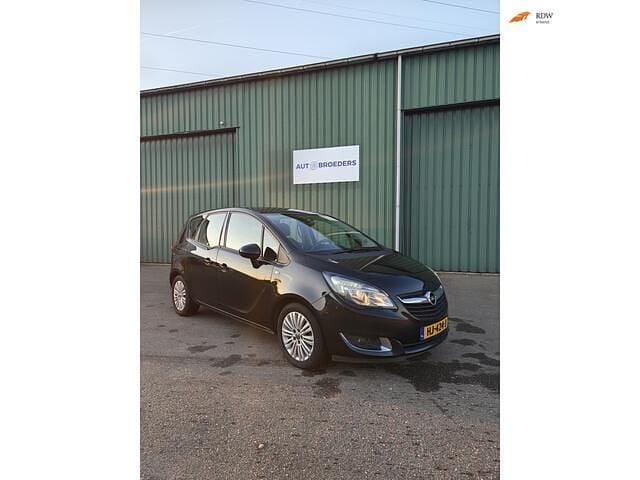 Zwart Gebruikt 2014 Opel Meriva Edition MPV | € 6.999 (Goede deal) - Afbeelding 1/4