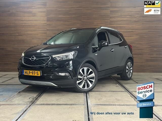 Zwart Gebruikt 2018 Opel Mokka X Innovation SUV | € 17.890 (Eerlijke prijs) - Afbeelding 1/4