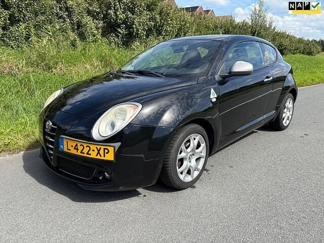 Zwart Gebruikt 2009 Alfa Romeo MiTo Hatchback | € 3.799 (Eerlijke prijs) - Afbeelding 1/4