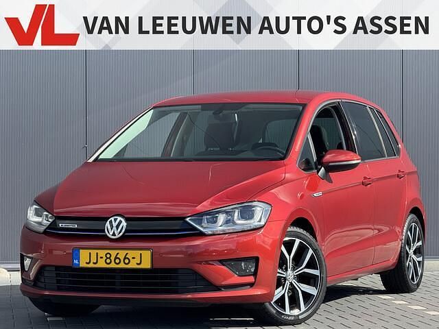 Rood Gebruikt 2016 VW Golf Sportsvan Comfortline MPV | € 9.448 (Eerlijke prijs) - Afbeelding 1/4