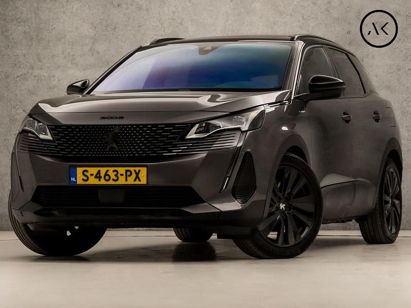Grijs Gebruikt 2021 Peugeot 3008 GT SUV | € 24.445 (Eerlijke prijs) - Afbeelding 1/4