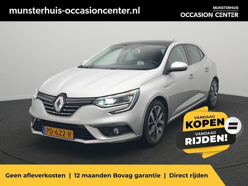Grijs metallic Gebruikt 2017 Renault Mégane IV Bose Edition Hatchback | € 15.500 (Eerlijke prijs) - Afbeelding 1/4