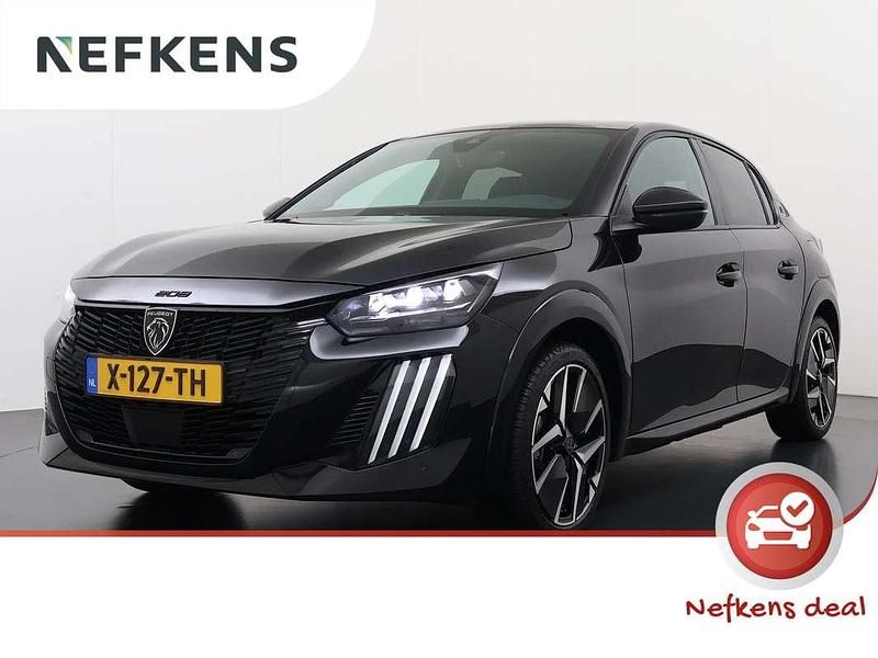 Zwart Gebruikt 2024 Peugeot e-208 GTi Hatchback | € 25.425 (Duur) - Afbeelding 1/4