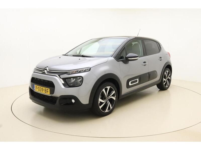 Grijs Gebruikt 2022 Citroën C3 PureTech Hatchback | € 18.245 (Eerlijke prijs) - Afbeelding 1/3