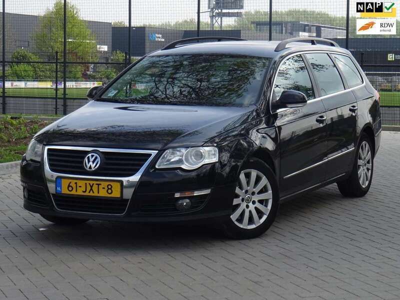 Zwart Gebruikt 2009 VW Passat Stationwagen | € 3.499 (Eerlijke prijs) - Afbeelding 1/4
