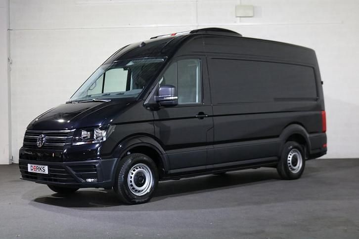 Zwart (metallic) Gebruikt 2024 VW Crafter Van | € 64.950 - Afbeelding 1/4