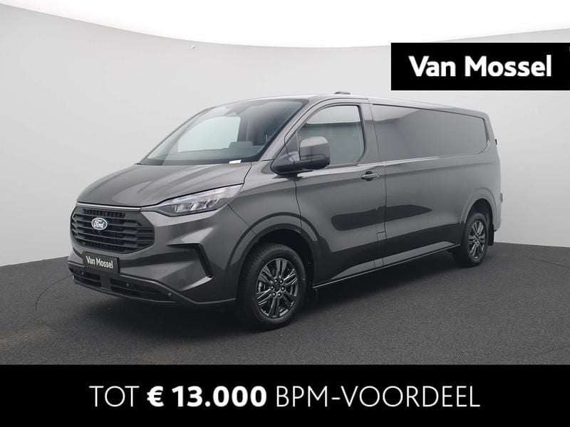 Zwart Nieuw 2024 Ford Transit Custom Trend Van | € 32.945 (Goede deal) - Afbeelding 1/4