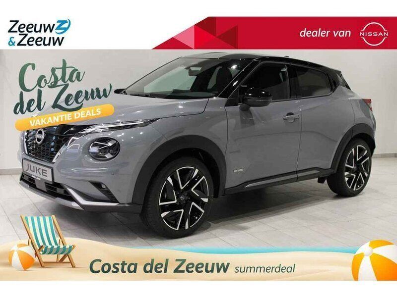 Ceramic grey / zwart dak Nieuw 2025 Nissan Juke SUV | € 37.819 (Iets duurder) - Afbeelding 1/4