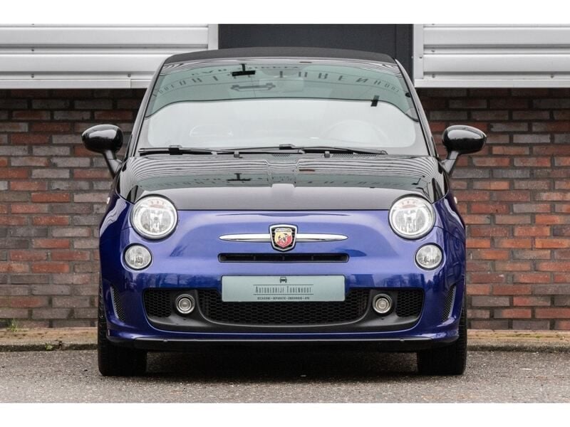 Blauw, metallic lak Gebruikt 2016 Fiat 500C Abarth Cabriolet | € 13.700 (Eerlijke prijs) - Afbeelding 1/4