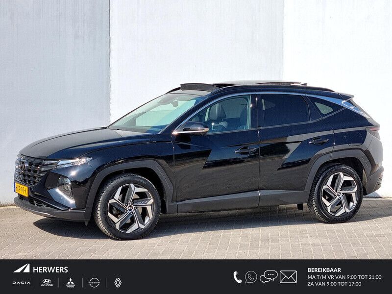 Zwart Gebruikt 2021 Hyundai Tucson Premium SUV | € 31.435 (Iets duurder) - Afbeelding 1/4
