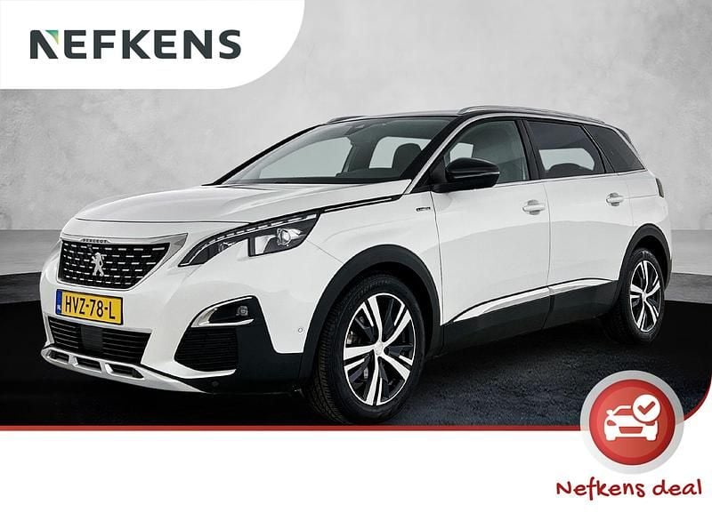 Wit Gebruikt 2017 Peugeot 5008 GT-line MPV | € 19.925 (Eerlijke prijs) - Afbeelding 1/4